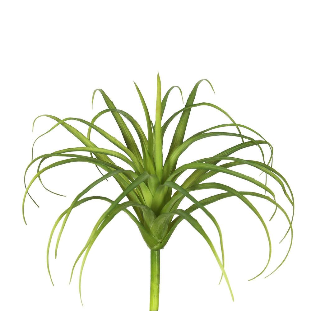 4950 Everyday 8" Artificial Frosted Green Grass Stem - Multi Purpose